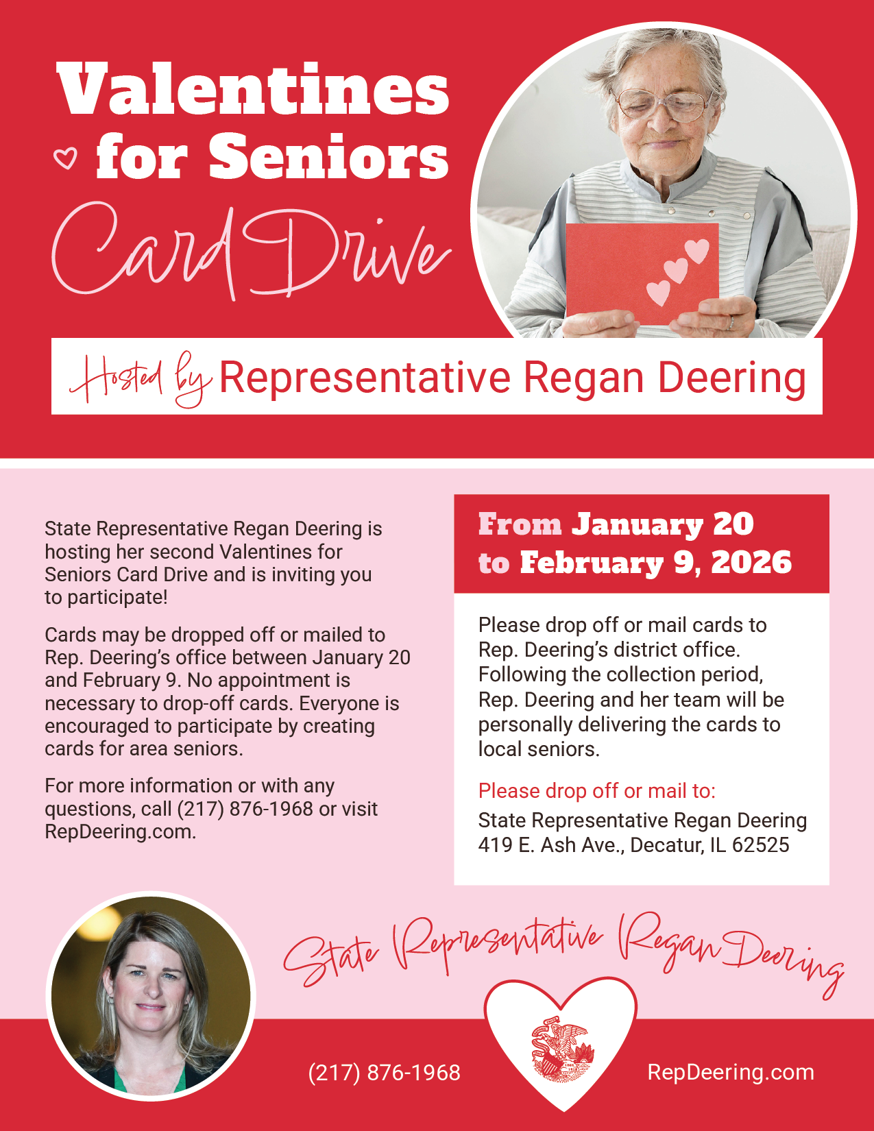 Deering Hosts Second Valentines for Seniors Card Drive